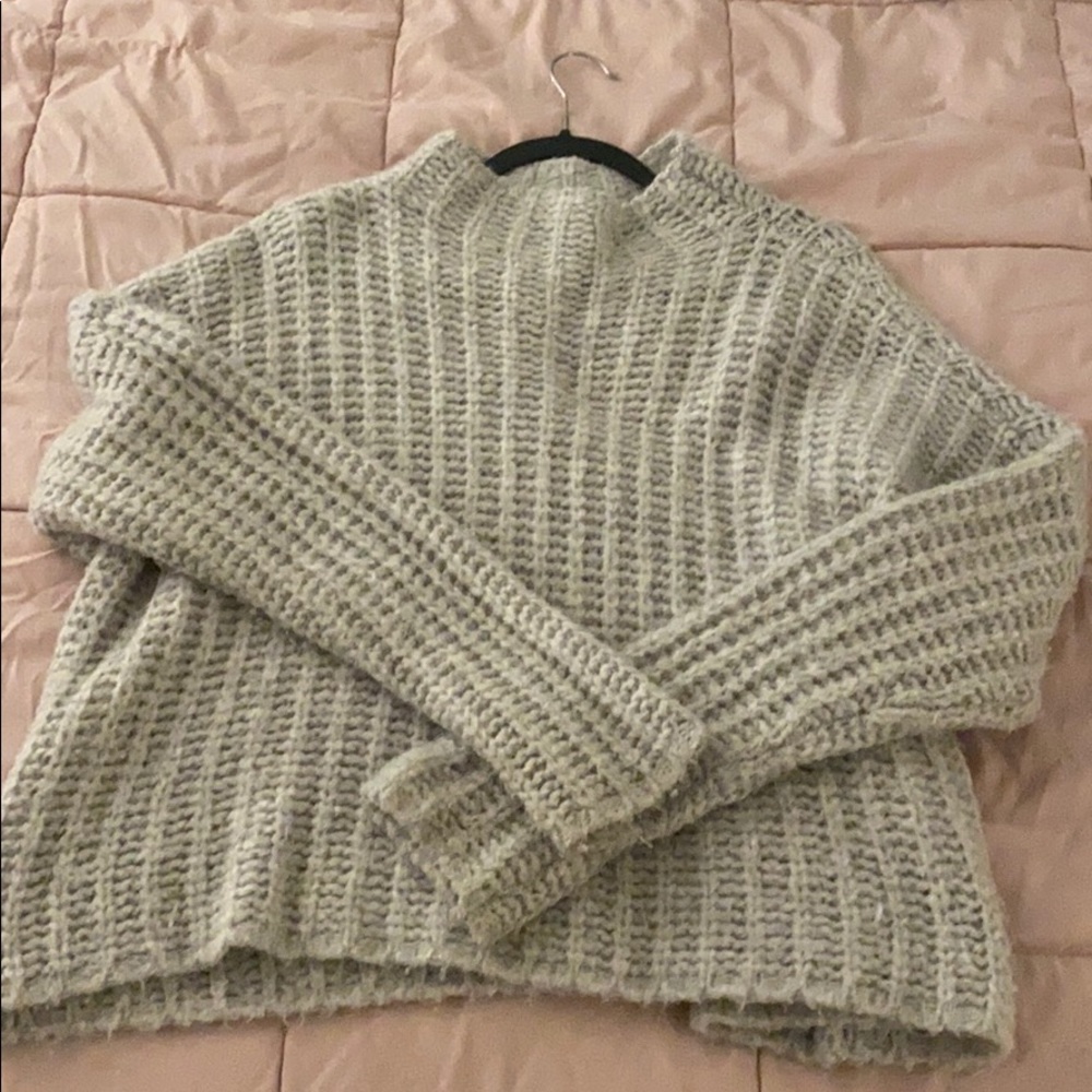 Oversized grey sweater!